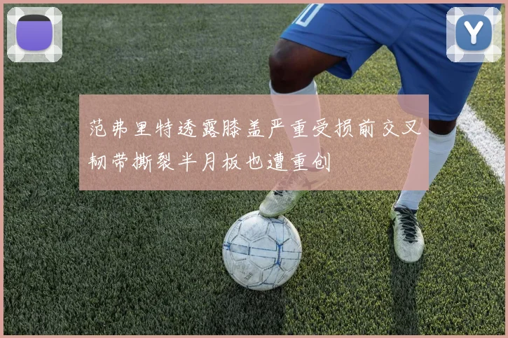 范弗里特透露膝盖严重受损前交叉韧带撕裂半月板也遭重创